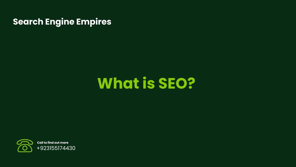 What is SEO A Complete Guide Search Engine Empires
