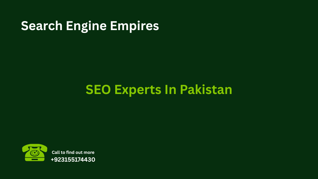 SEO Experts In Pakistan