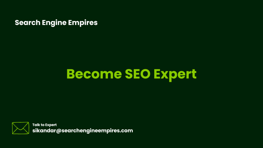 How to Become SEO Expert