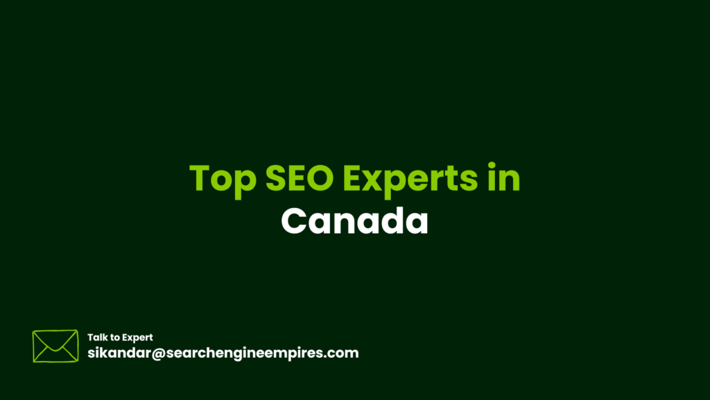 10 Top SEO Experts in Canada Top SEO Experts in Canada