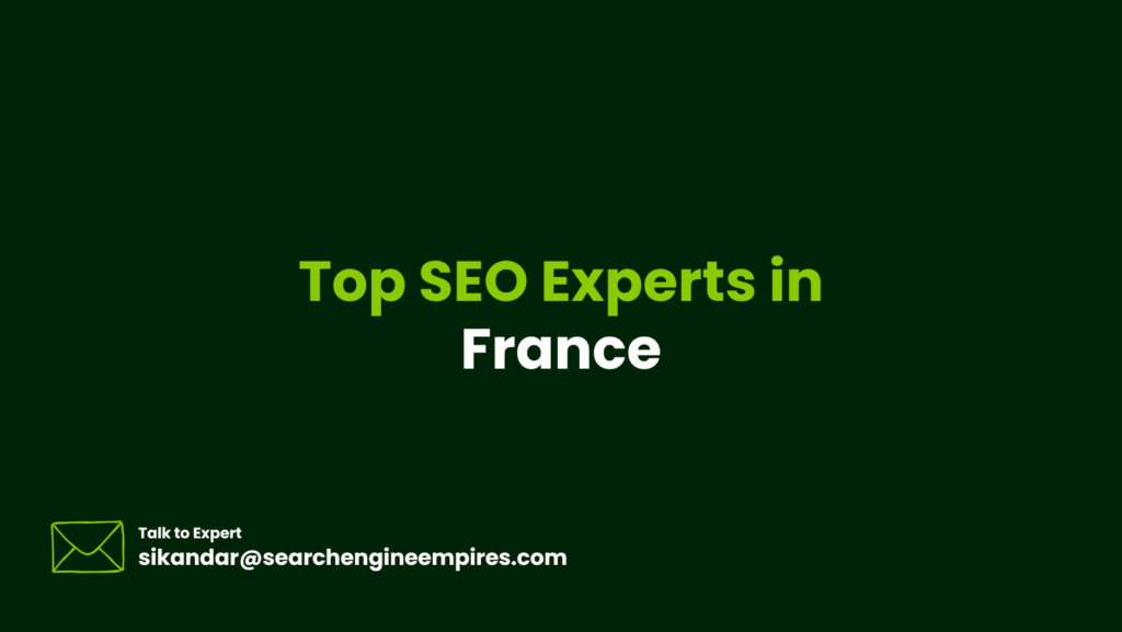 10 Top SEO Experts in France Top SEO Experts in France
