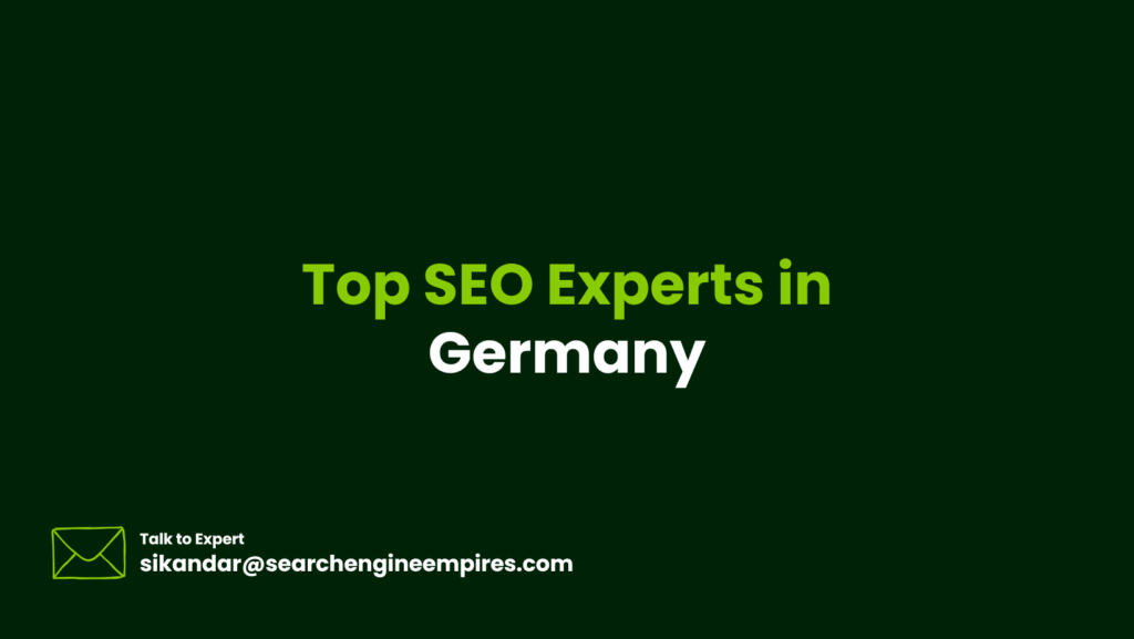 10 Top SEO Experts in Germany Top SEO Experts in Germany