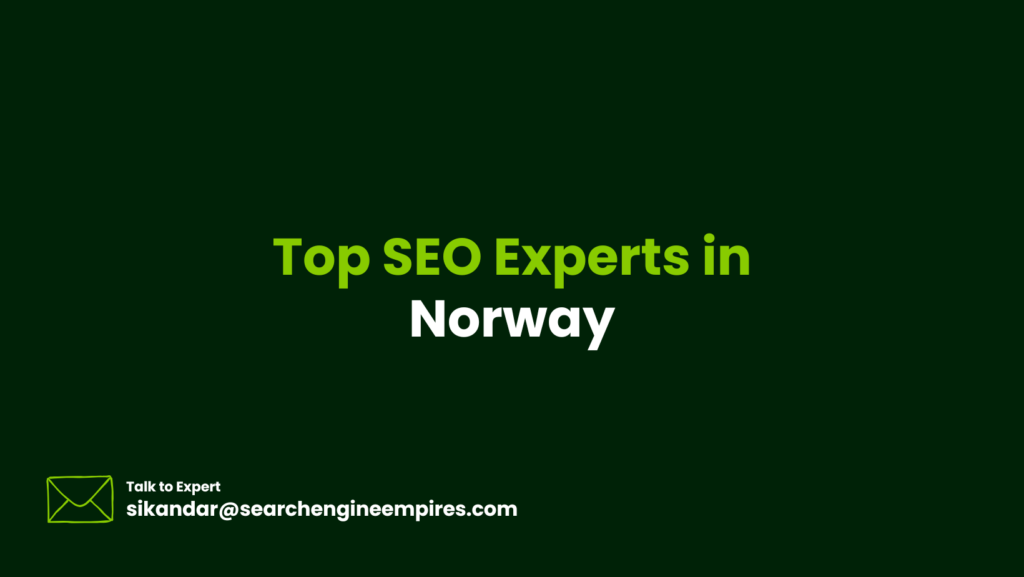 10 Top SEO Experts in Norway Top SEO Experts in Norway