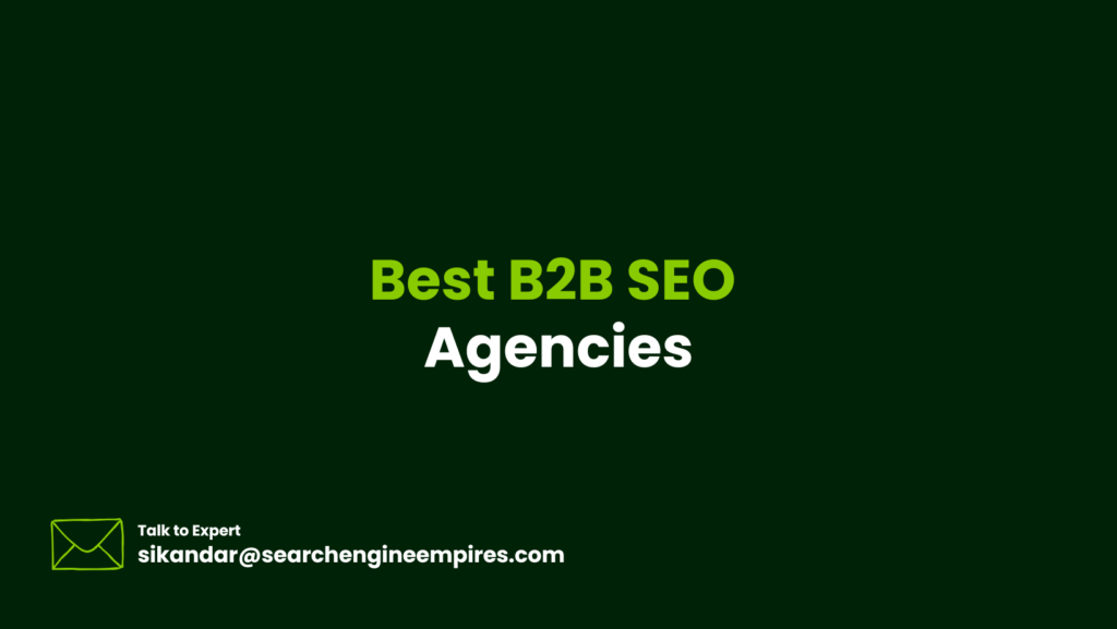 Best B2B SEO Agencies Best B2B SEO Agencies
