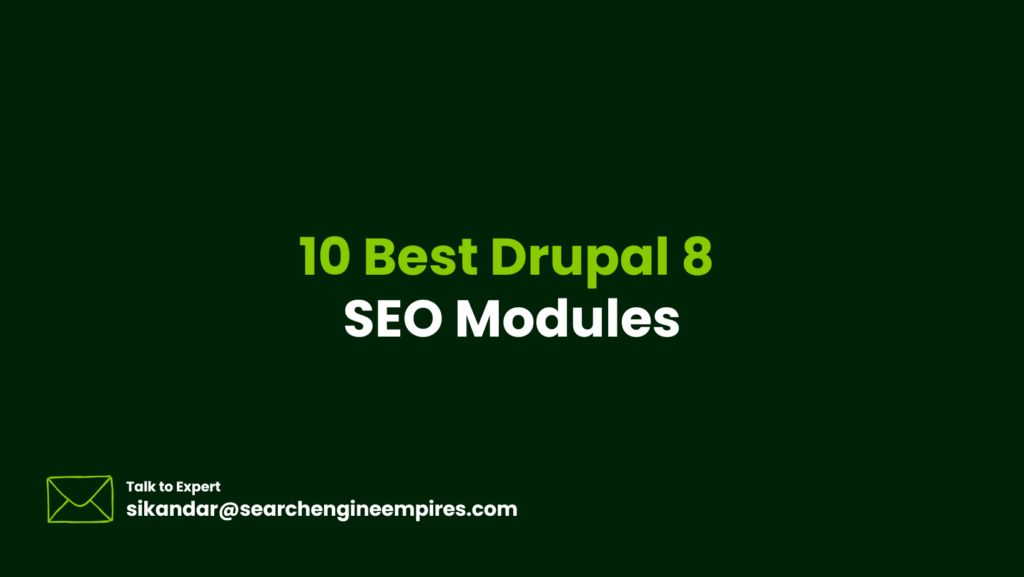 Drupal 8 SEO Modules