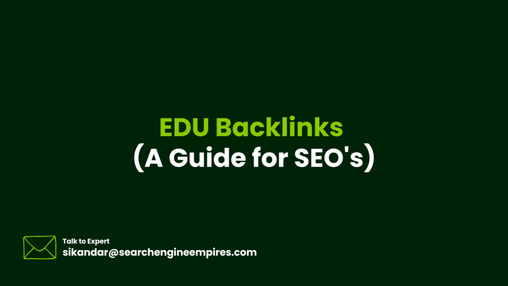 EDU Backlinks
