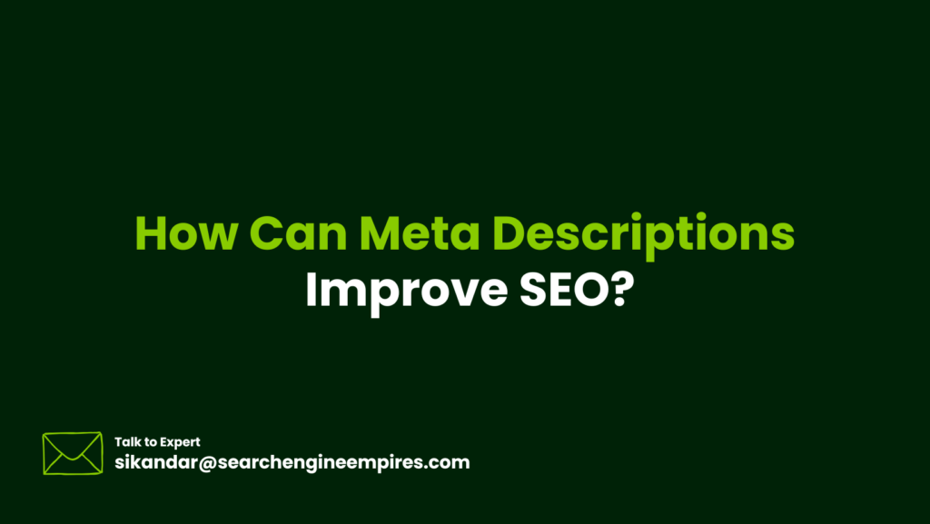 Improve SEO
