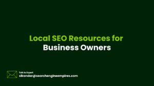 Local SEO Resources for Business Owners