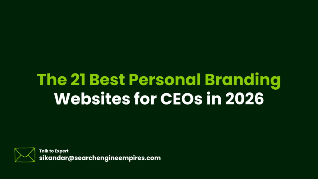 The 21 Best Personal Branding Websites for CEOs in 2026 The 21 Best Personal Branding Websites for CEOs in 2026