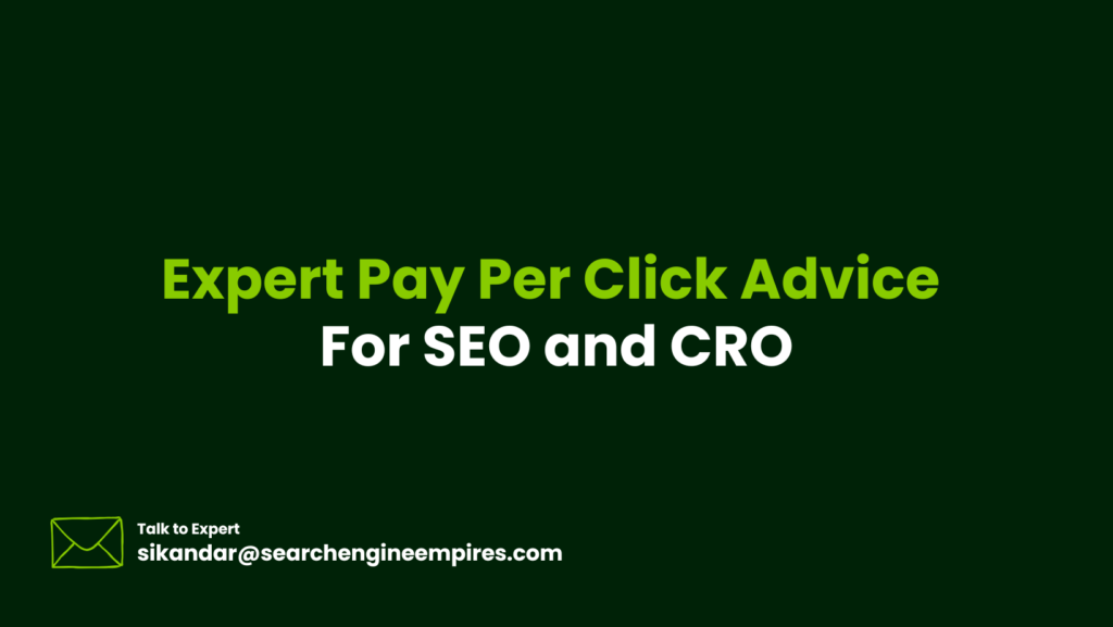 Expert Pay Per Click Advice for SEO and CRO advice-for-seo-and-cro
